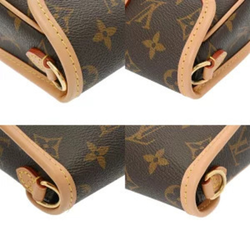 Louis Vuitton Monogram Diane Brown Canvas Shoulder Bag - Picture 7 of 7